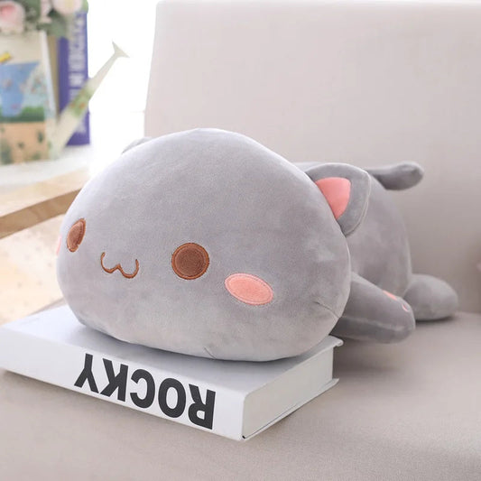 Kawaii Lying Cat Plush | Kitty Plush | Kawaii Gift