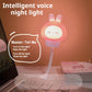 Cute USB Night Light | LED Voice Control  | Bedroom Decor Lamp.