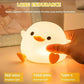 Doudou Duck Night Light | Soft Light Lamp | Clap Silicone Lamp