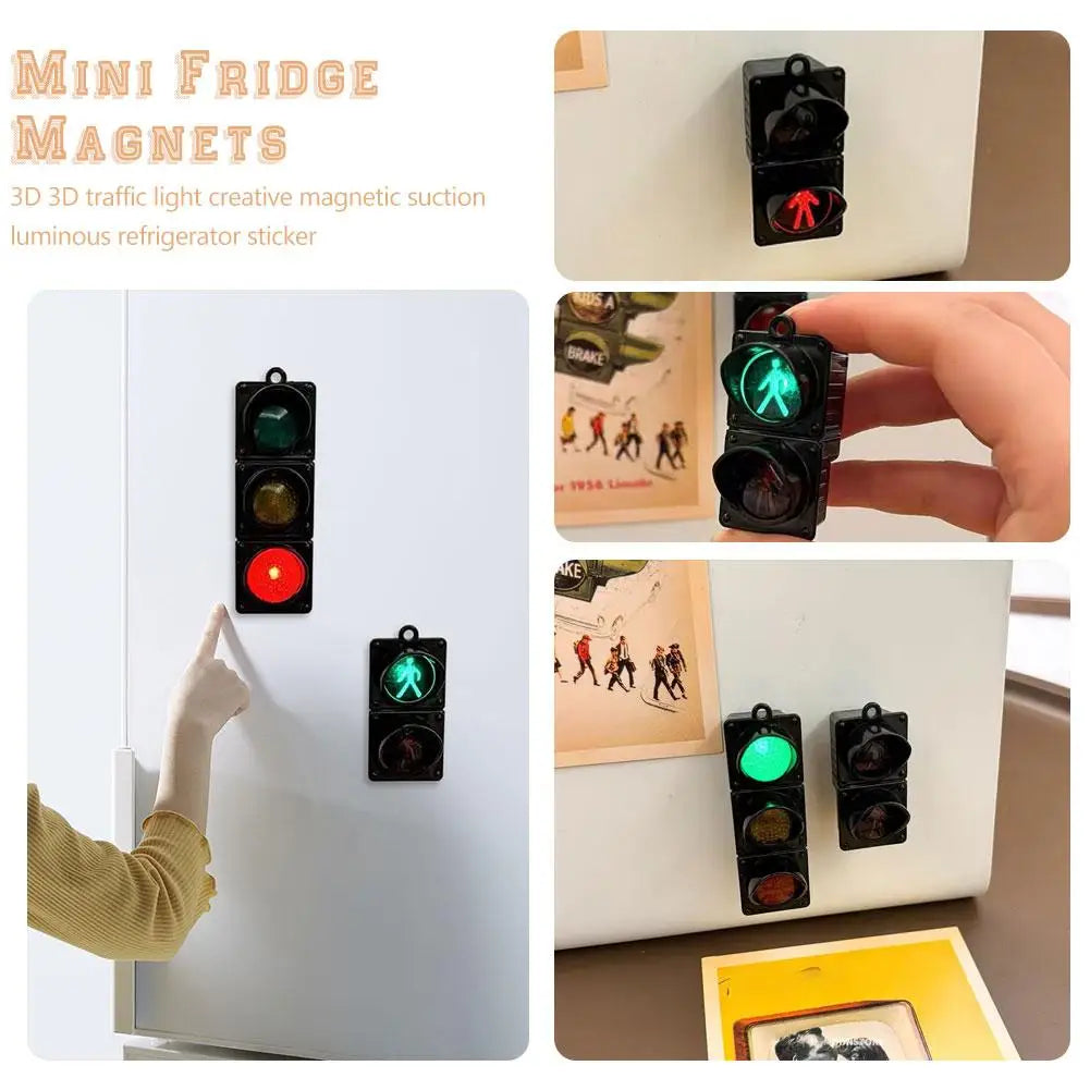 Aesthetic Traffic Light Sign | Home Decor | Fridge Magnets
