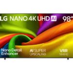 LG 98" Nano 4K UHD AI Smart TV - 98NU850BPUB